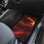 Lava Flow Print Front and Back Car Floor Mats