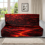 Lava Flow Print Futon Protector