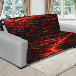 Lava Flow Print Futon Protector