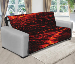 Lava Flow Print Futon Protector