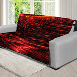 Lava Flow Print Futon Protector