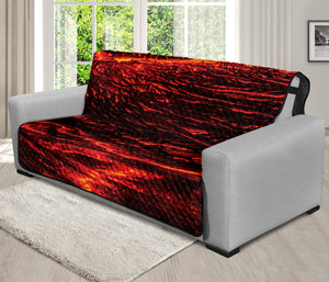 Lava Flow Print Futon Protector