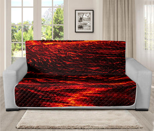 Lava Flow Print Futon Protector