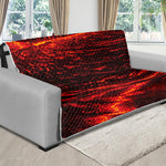 Lava Flow Print Futon Protector