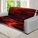 Lava Flow Print Futon Protector