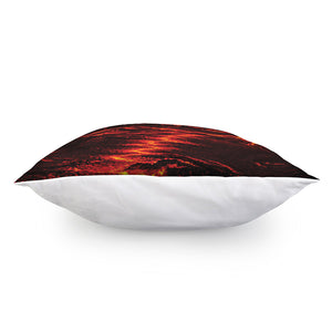 Lava Flow Print Pillow Cover