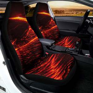 Lava Flow Print Universal Fit Car Seat Covers