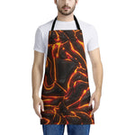 Lava Print Apron