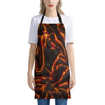 Lava Print Apron