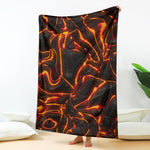 Lava Print Blanket