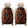 Lava Print Car Seat Organizers