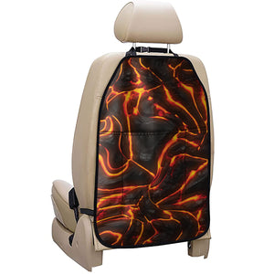 Lava Print Car Seat Organizers