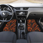 Lava Print Front and Back Car Floor Mats