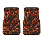 Lava Print Front Car Floor Mats