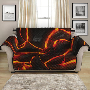 Lava Print Loveseat Protector