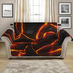 Lava Print Loveseat Protector