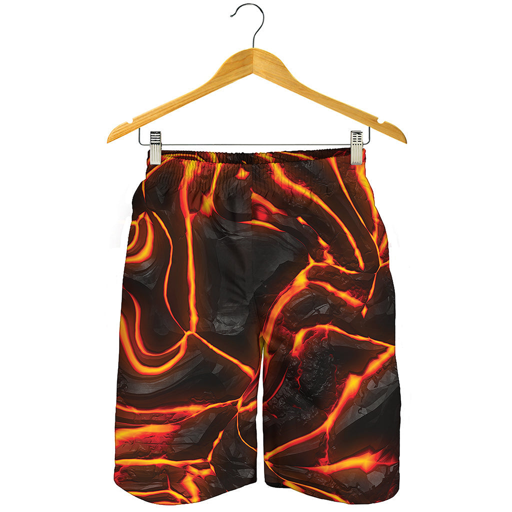 Lava Print Men's Shorts