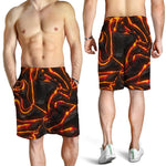 Lava Print Men's Shorts