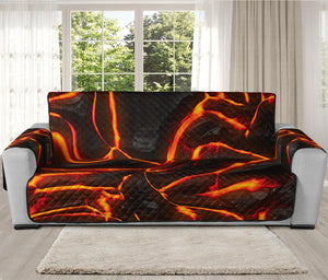 Lava Print Oversized Sofa Protector