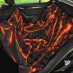 Lava Print Pet Car Back Seat Cover