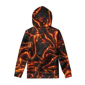 Lava Print Pullover Hoodie