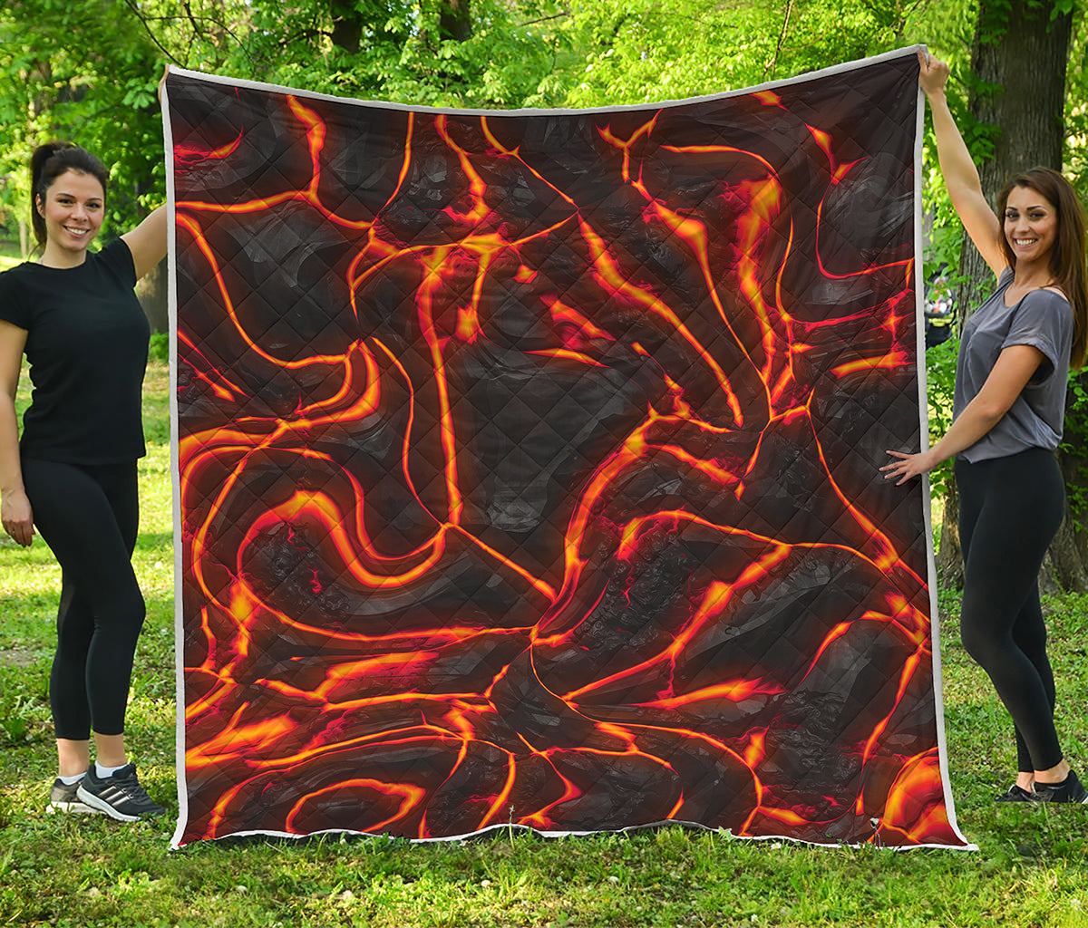 Lava Print Quilt