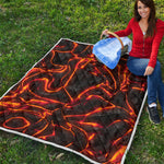 Lava Print Quilt