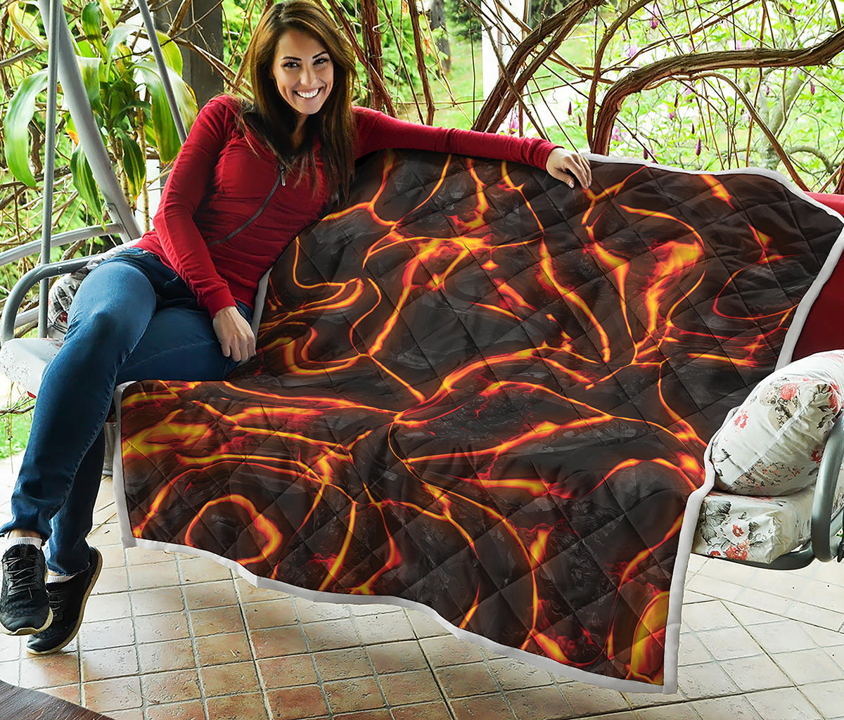 Lava Print Quilt