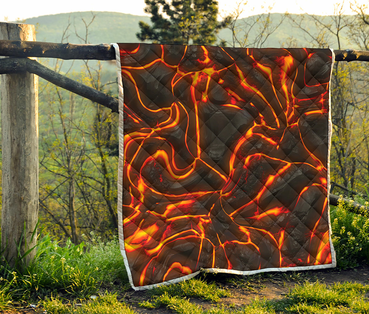 Lava Print Quilt