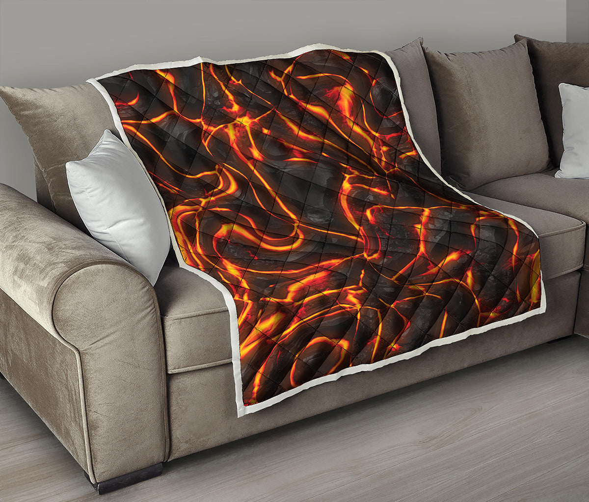 Lava Print Quilt