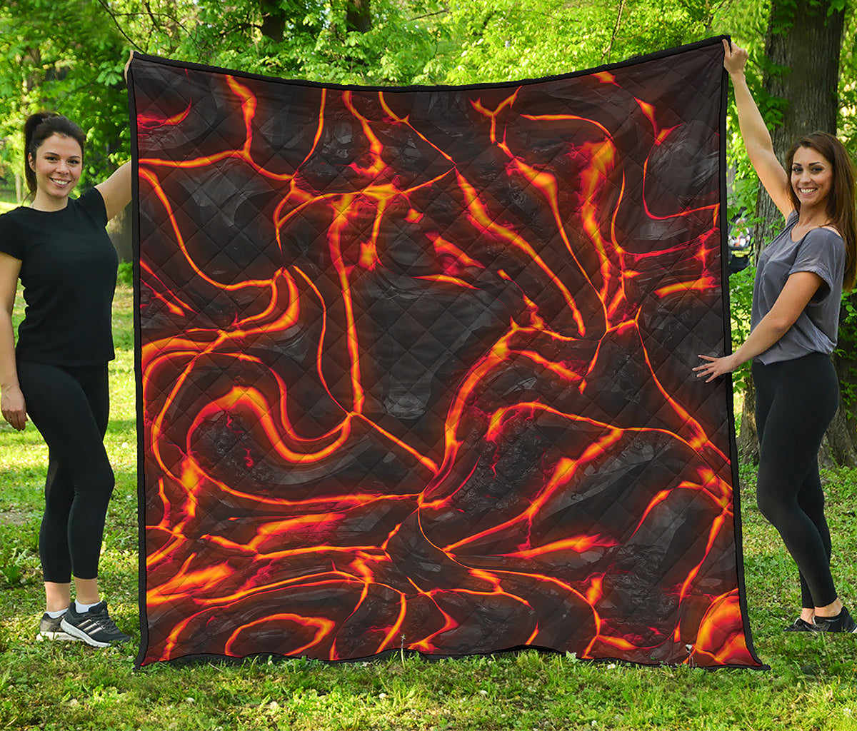 Lava Print Quilt