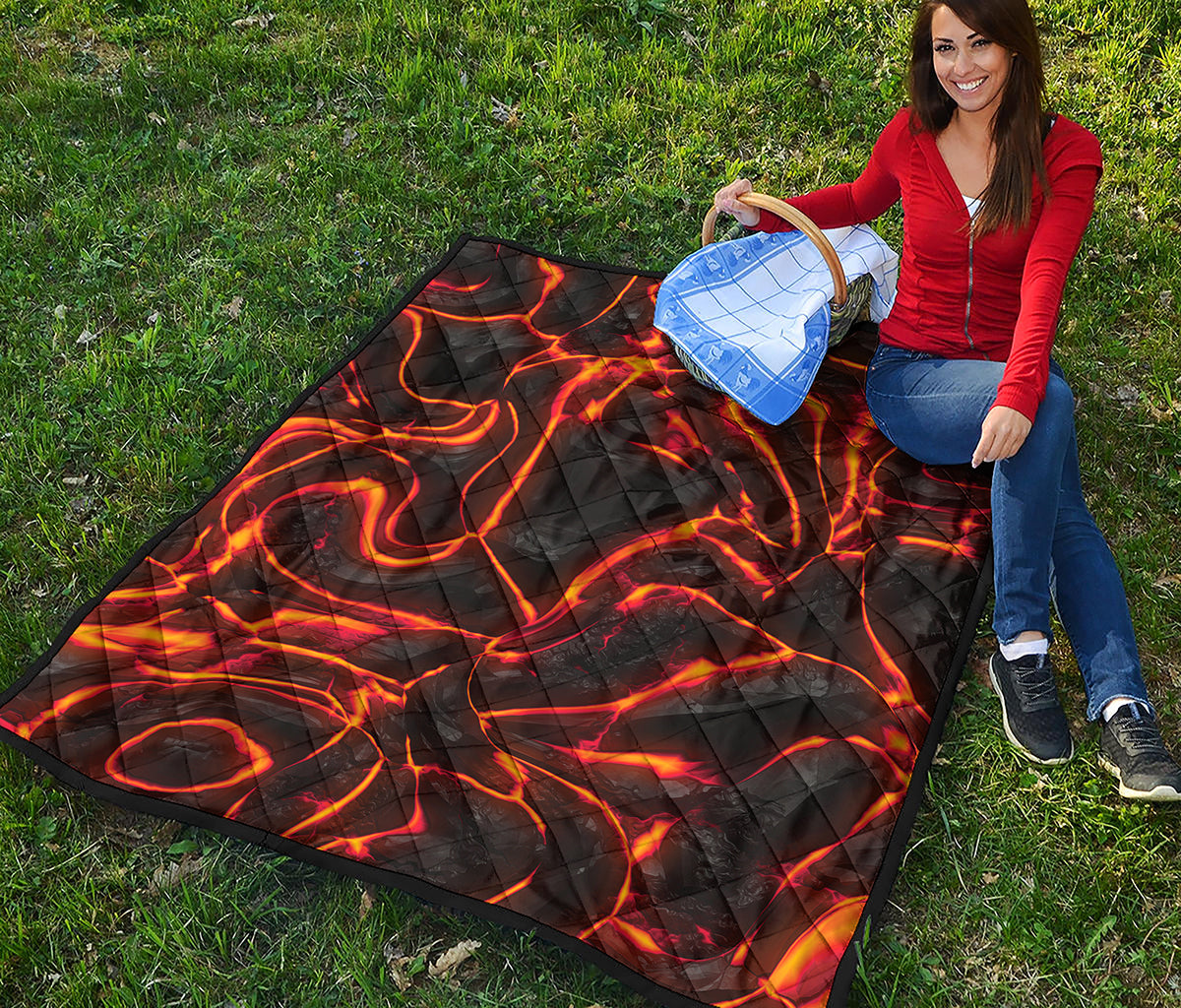 Lava Print Quilt