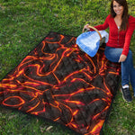 Lava Print Quilt