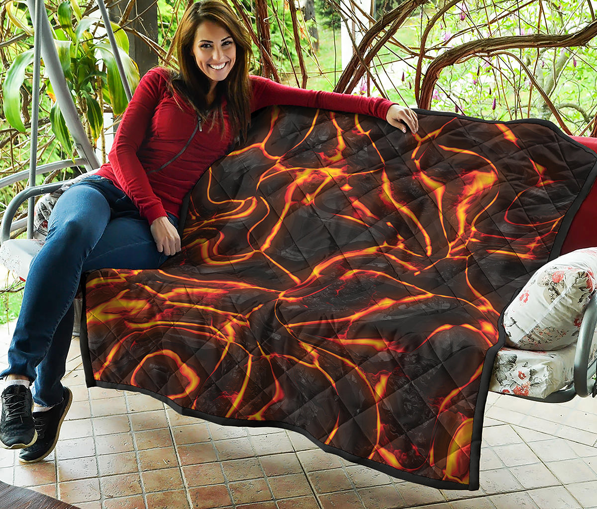 Lava Print Quilt