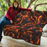 Lava Print Quilt