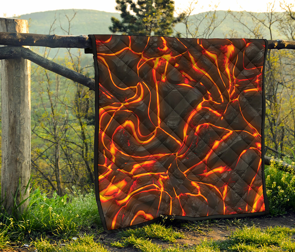 Lava Print Quilt