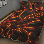 Lava Print Quilt Bed Set