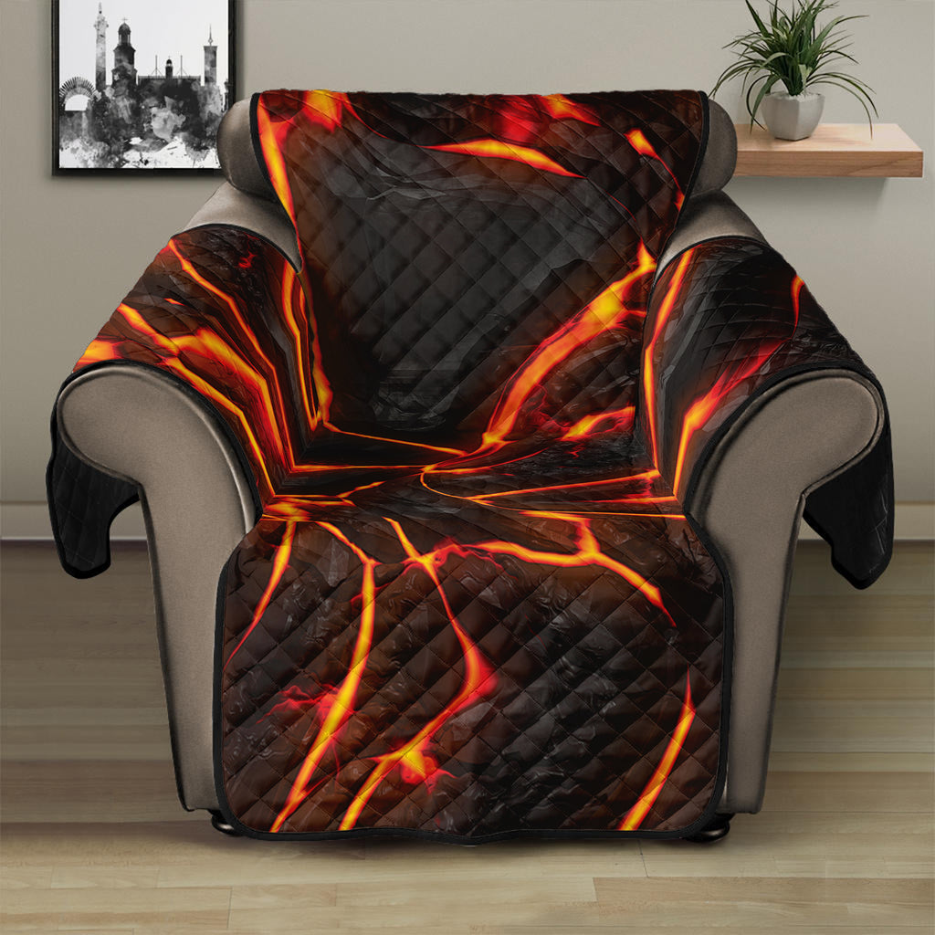 Lava Print Recliner Protector