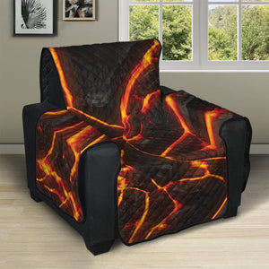 Lava Print Recliner Protector