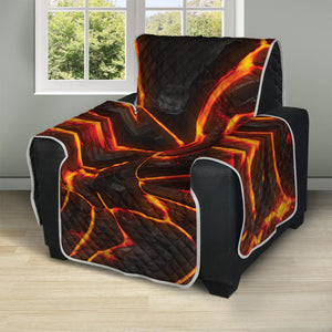 Lava Print Recliner Protector