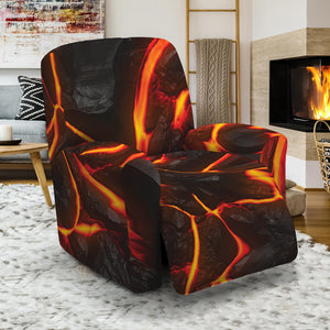 Lava Print Recliner Slipcover