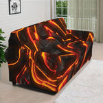 Lava Print Sofa Cover