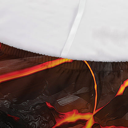 Lava Print Sofa Cover