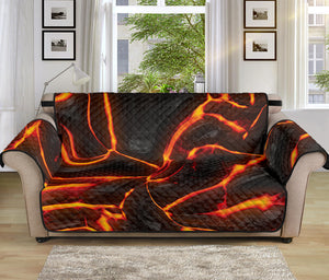 Lava Print Sofa Protector