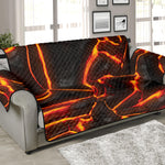 Lava Print Sofa Protector