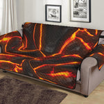 Lava Print Sofa Protector