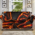 Lava Print Sofa Protector