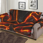 Lava Print Sofa Protector