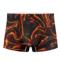 Lava Print Men's Boxer Briefs