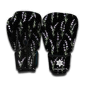 Lavender Flowers Pattern Print Boxing Gloves